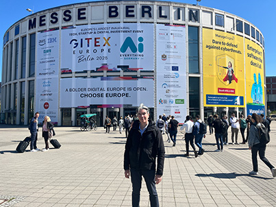 Dr. Josep Montanya at Gitex Berlin